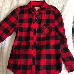 Cat and jack Girls flannel